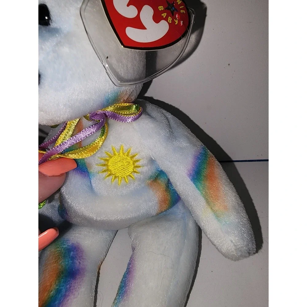 ty Beanie‎ Babies Cheery Bear 2001 Sunshine and Rainbows